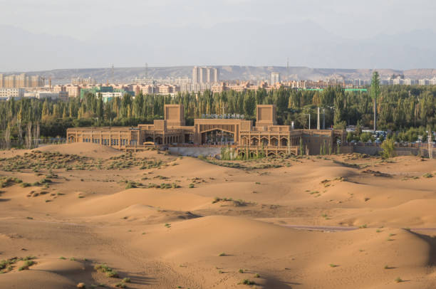 istock Kumtag Desert, Xinjiang Autonomous region. China 1185207964