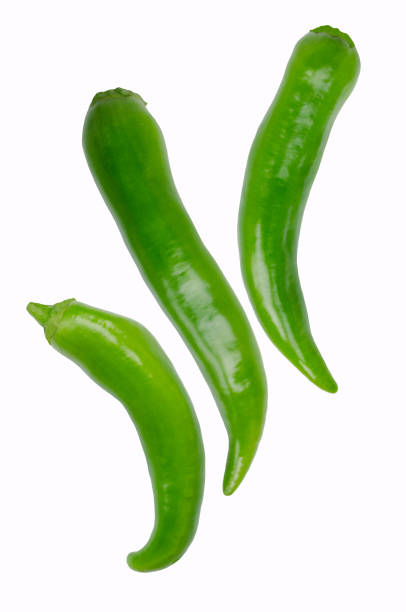 istock Raw green pepper pods 1185213650