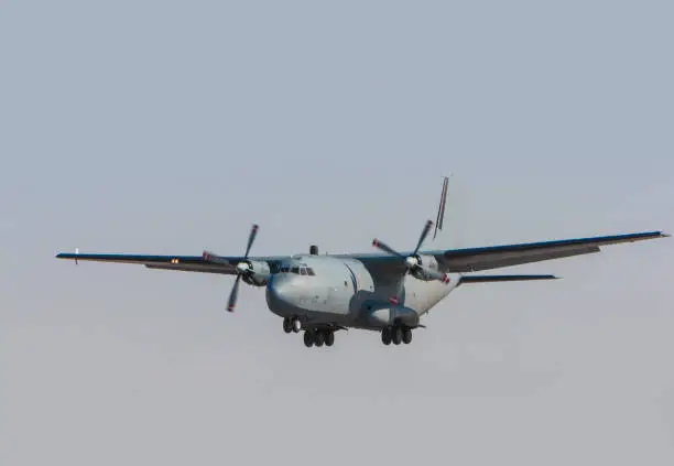 C-160 Transall Military Cargo Airplane