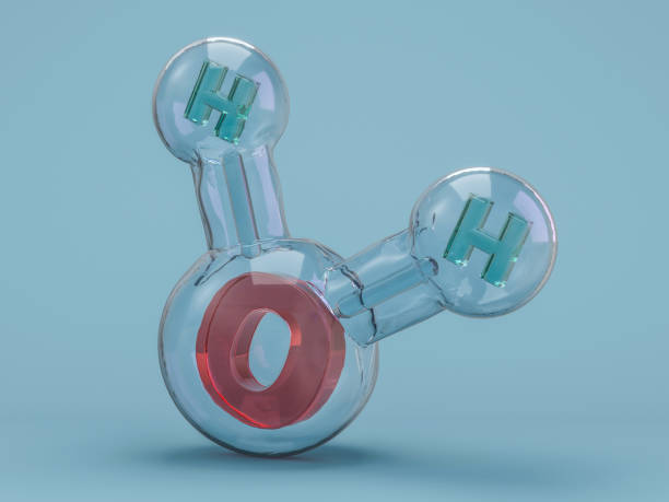 istock Water molecule. Ecology, biology and biochemistry concept. 3D 1185227801