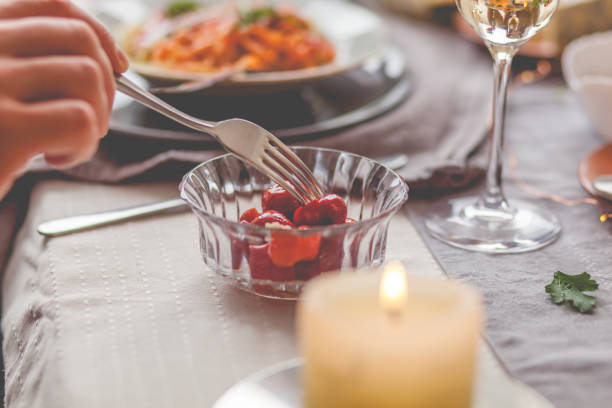 istock Enjoying food at home or restaurant 1185228231