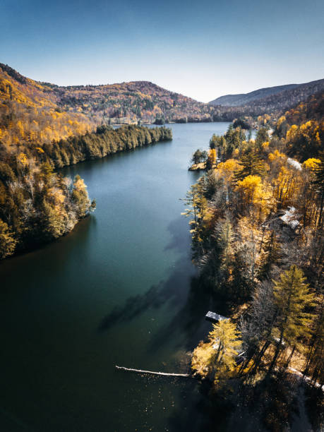 istock lake in new hampshire during the fall season 1185231991