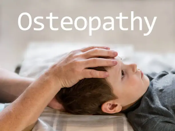 Photo of Osteopathy treatment for a child