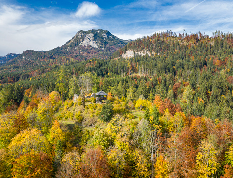 Autumn cycle tour on the high trail of the Thuringian Forest via Oberhof and Suhl - Thuringia - Germany