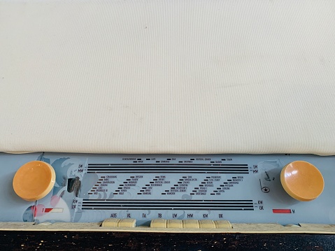 Vintage radio from east germany