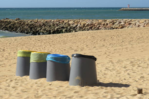 istock Trash rubbish recycling on the beach 1185243249