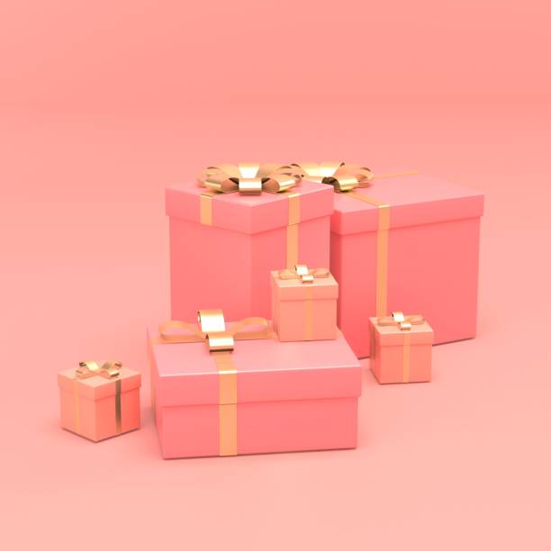 istock 3d render image of pink colorful gift box for celebrete on special day 1185244829