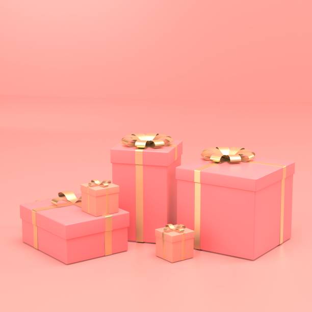 istock 3d render image of pink colorful gift box for celebrete on special day 1185244831