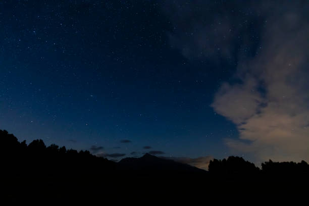 istock night sky with Krivan, Hight Tatras, Slovakia 1185247932