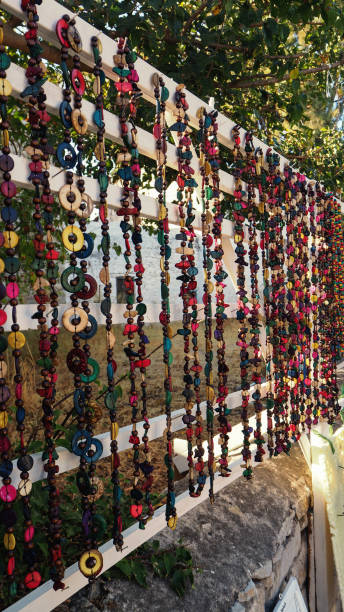 istock Colorful souvenirs sold in Old Datca in Turkey 1185252341