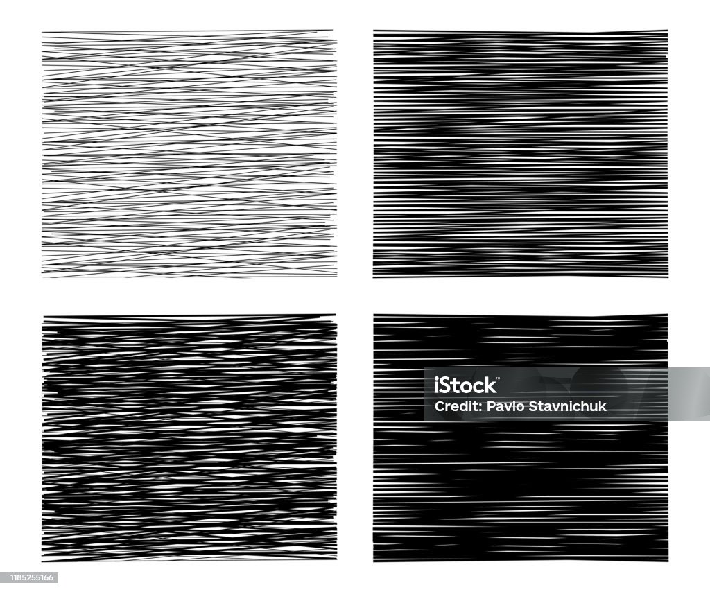 Line To Create Pattern Or Texture Hatching Textures Cross Lines Pattern Background Set Stock Vector Stock ...
