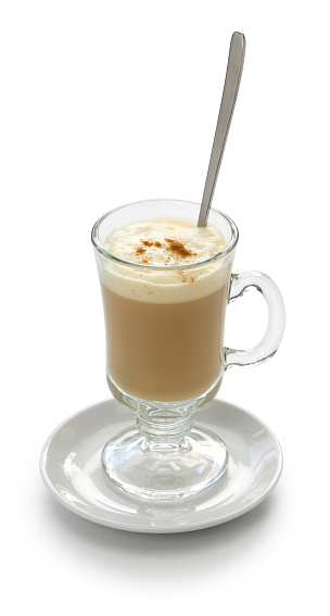 galao, portuguese milk coffee drink