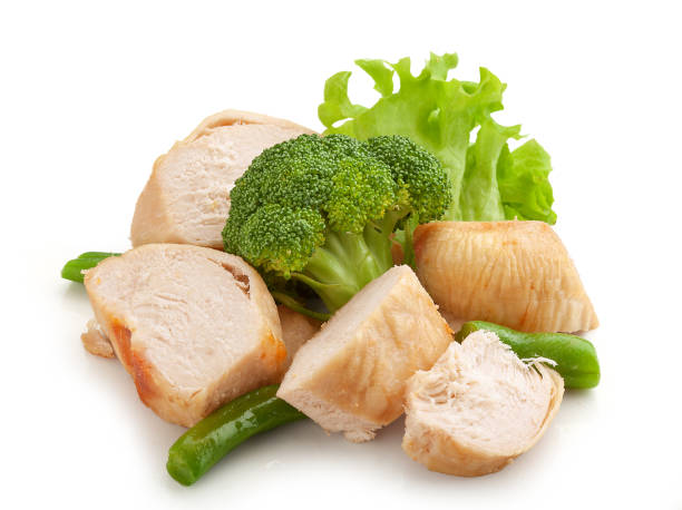 Baked chicken with vegetables