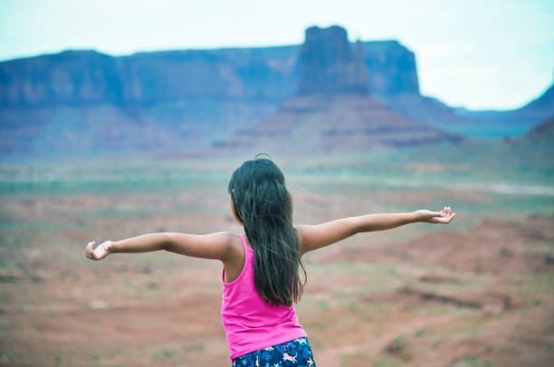 istock Natural Parks. Landscape. Embracing Monument Valley. 1185268007
