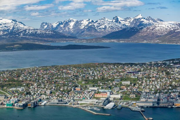 istock View over Tromsoe, Northern Norway 1185269192