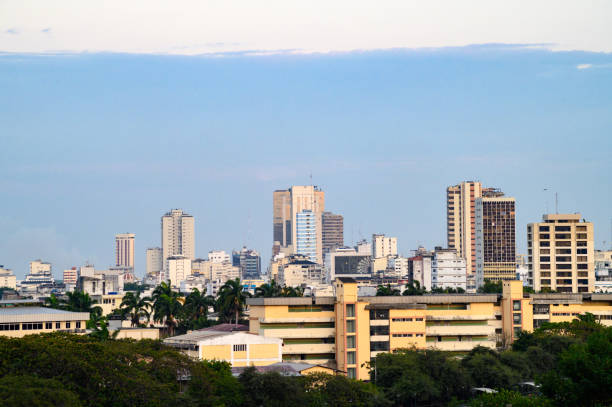 istock Panoramic view of Guayaquil city 1185271040