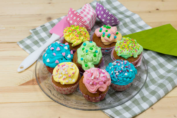 istock colorful, homemade cupcakes 1185271234