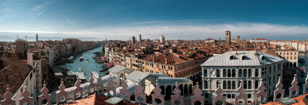 istock Panoramic view of Venice and Grand Canal 1185272977