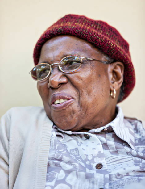 istock Pensioner African woman 1185287374