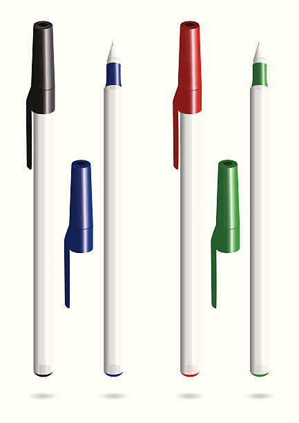 Ballpoint pen vector illustration vector art illustration