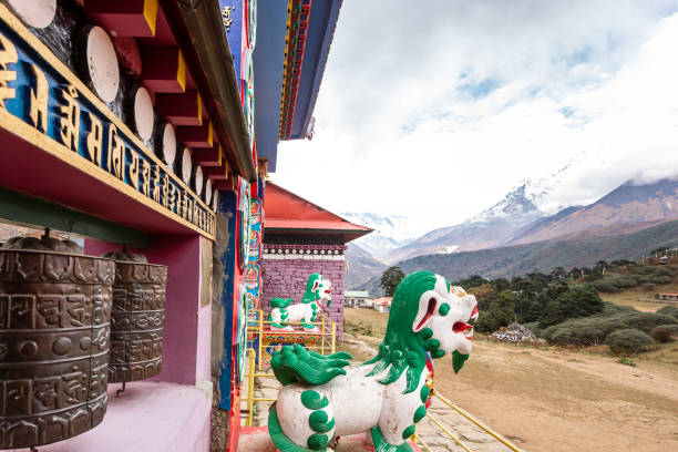 istock Trekking Everest Base Camp. Monastery in Nepal. 1185291882