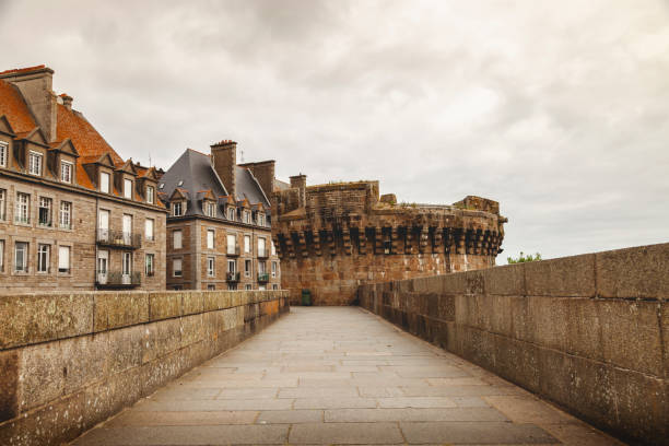 istock Granite walls surround the historic center 1185304677