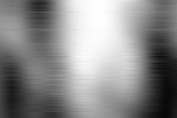 istock Brushed metal texture. Steel background. 1185305344