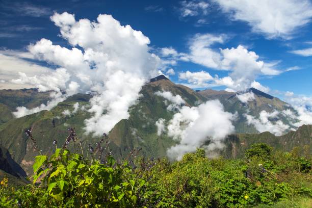istock view from Choquequirao trekking trail 1185306766