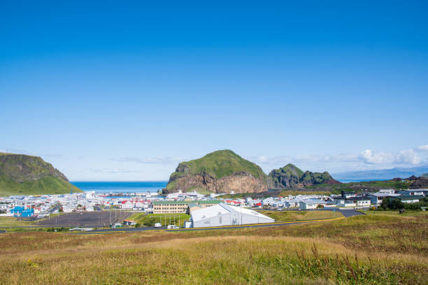 istock View over town of Heimaey in Iceland 1185307991