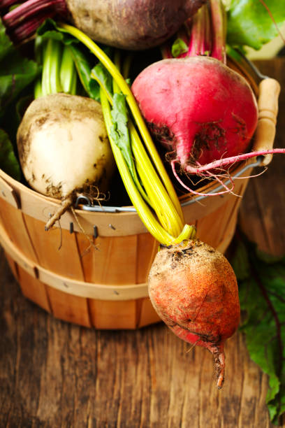 istock Beetroots on the wooden table 1185311961
