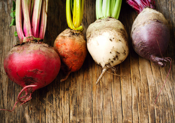 istock Beetroots on the wooden table 1185311977