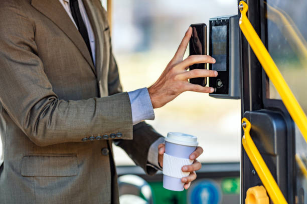 Paying Tram Fare With smartphone