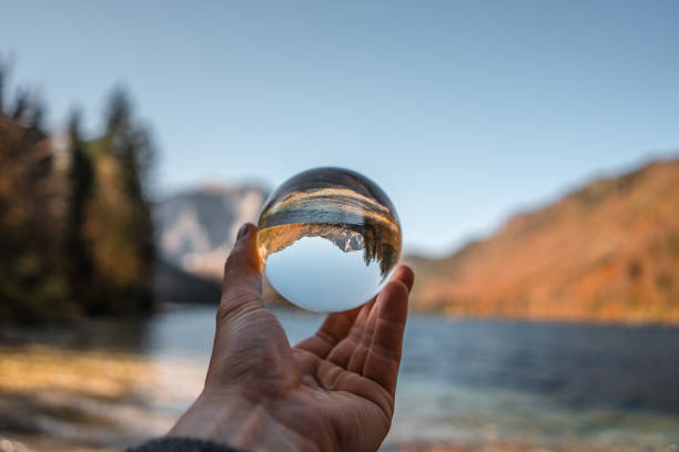 istock crystal ball at the langbathlake in Ebensee in Austria 1185314574