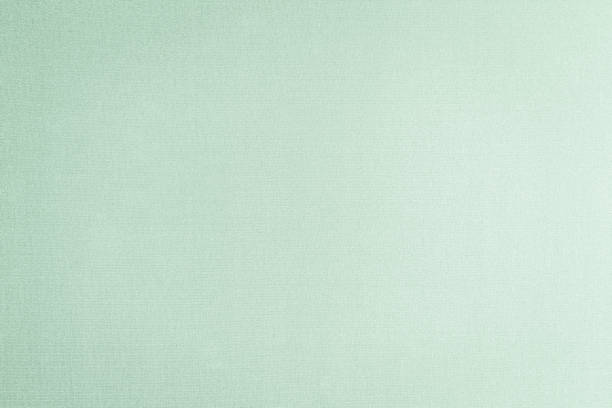 istock Cotton silk blended fabric wallpaper texture pattern background in light pale pastel green color 1185316624