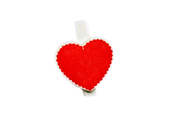 istock red heart pin isolated on white 1185320985