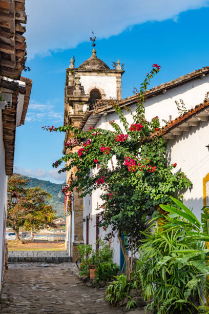 Historical centre of Paraty in Brazil Historical centre of Paraty in the state of Rio de Janeiro, Brazil paraty brazil stock pictures, royalty-free photos & images