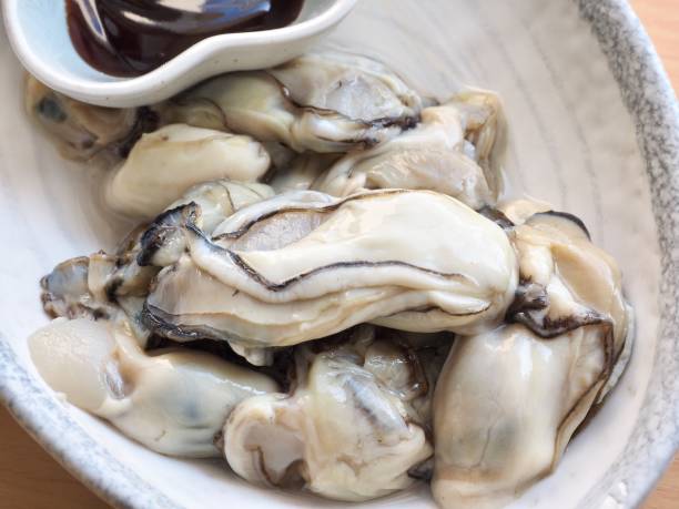istock Fresh seafood oysters and oyster sauce 1185328586
