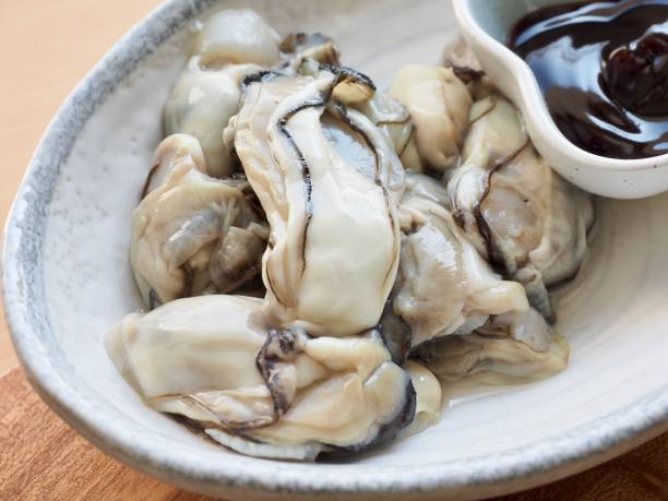 istock Fresh seafood oysters and oyster sauce 1185328614