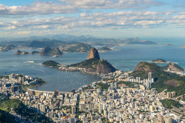 istock Rio de Janeiro, Brazil, view from Corcovado Mountain 1185330774