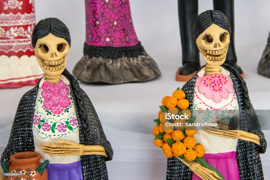 La Catrina Dolls At Day Of The Dead Celebration In Patzcuaro State Of Michoacan Mexico Stock Photo - Download Image Now - iStock La Catrina Dolls At Day Of The Dead Celebration In Patzcuaro State Of Michoacan Mexico Stock Photo - Download Image Now - iStock