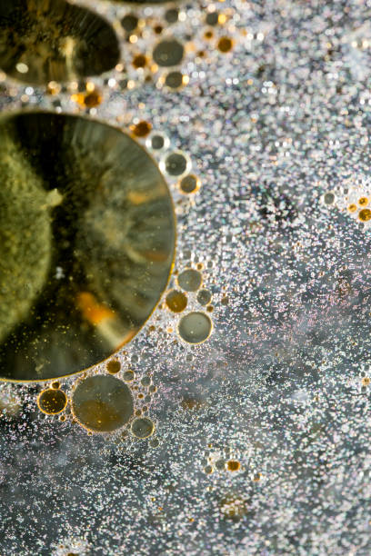istock Colorful bubbles macro background fifty megapixels high quality 1185338796