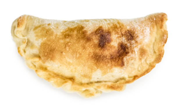 istock Portion of Empanadas isolated on white background (selective focus) 1185341250
