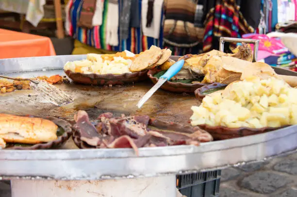 Photo of Mexico, Day of the Dead food in Patzcuaro, Michoacan state