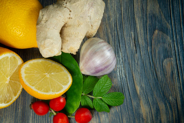 istock Natural remedies for cold and flu season 1185363986