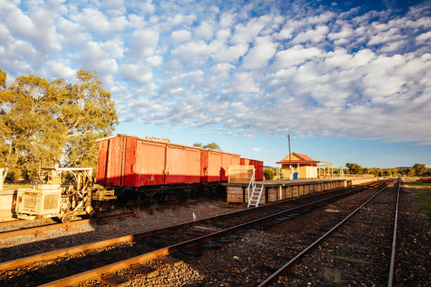 istock Muckleford Train Station Victoria Australia 1185370874