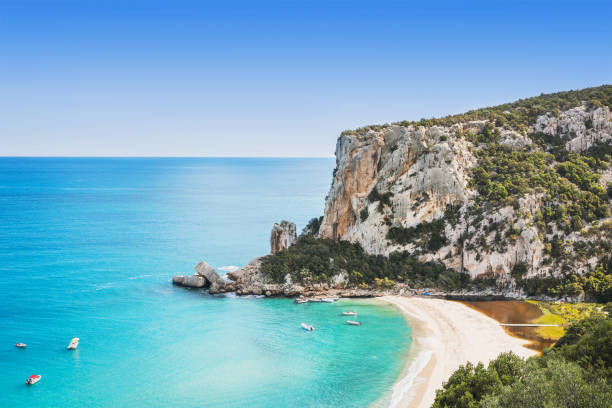 istock Beautiful Cala Luna beach, Sardinia island, Italy 1185371746