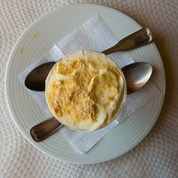 istock Portuguese Serradura pudding dessert 1185372127