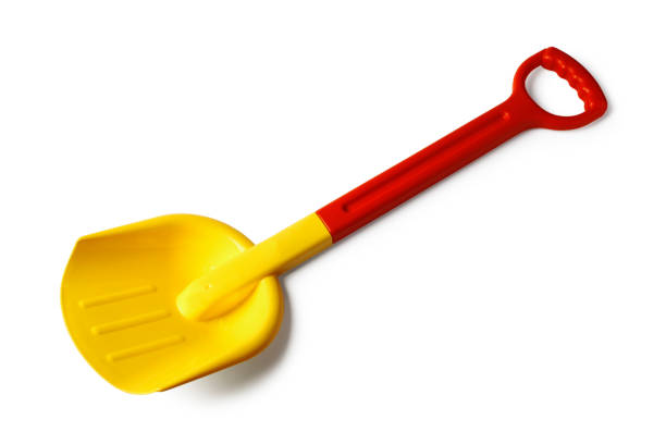 istock Children's plastic snow shovel 1185373278