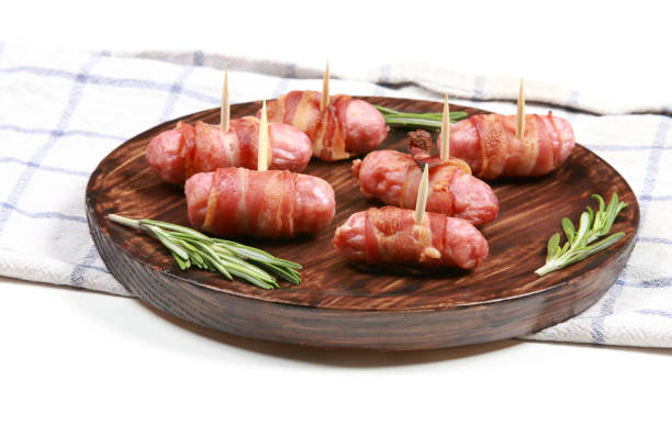 istock Pigs in Blanket side dish at party 1185377835