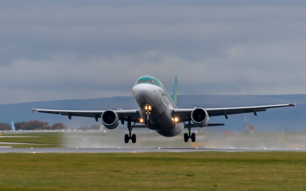 aereo air lingus airlines airbus a319 - 2971 foto e immagini stock